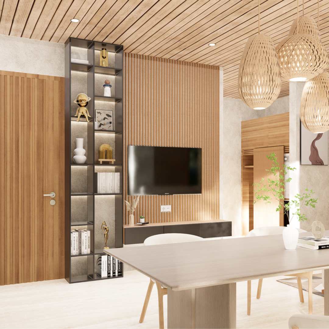 dining & living area